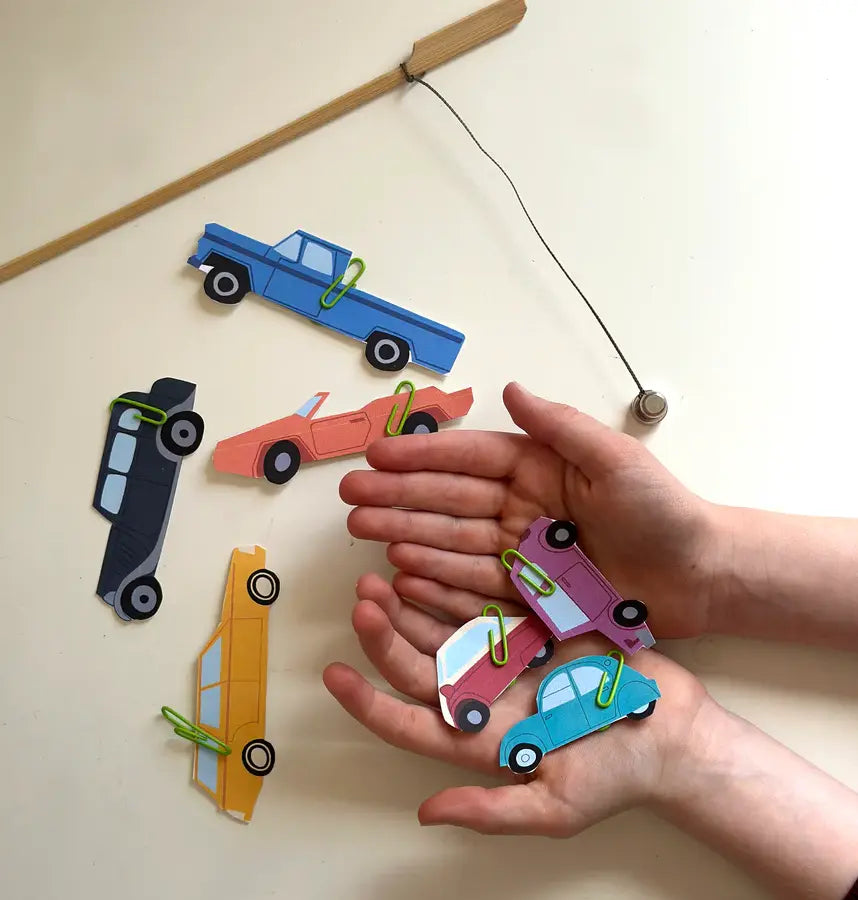 Reel in the Fun: A Free Printable Collecting Cars Game for Kids!