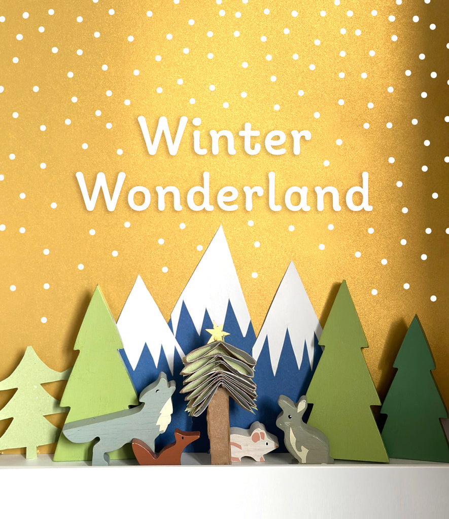 Winter Craft: Magical Forest Scene